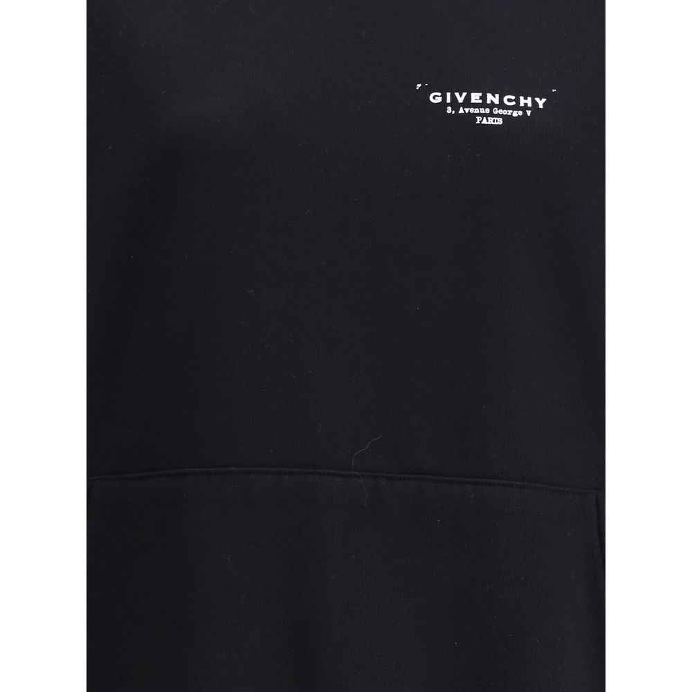 Givenchy Black Hoodie in cotton
