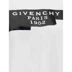 Givenchy Cotton T-shirt with print black givenchy tape