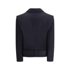 Balmain Wool Double-breasted Coat