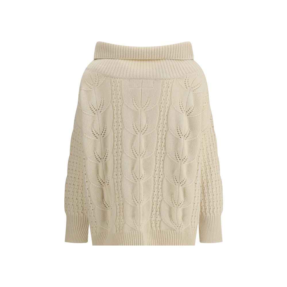 Ermanno Scervino Oversized perforated Sweater