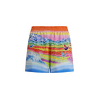 Casablanca Teacher Butterfly Landscape Shorts