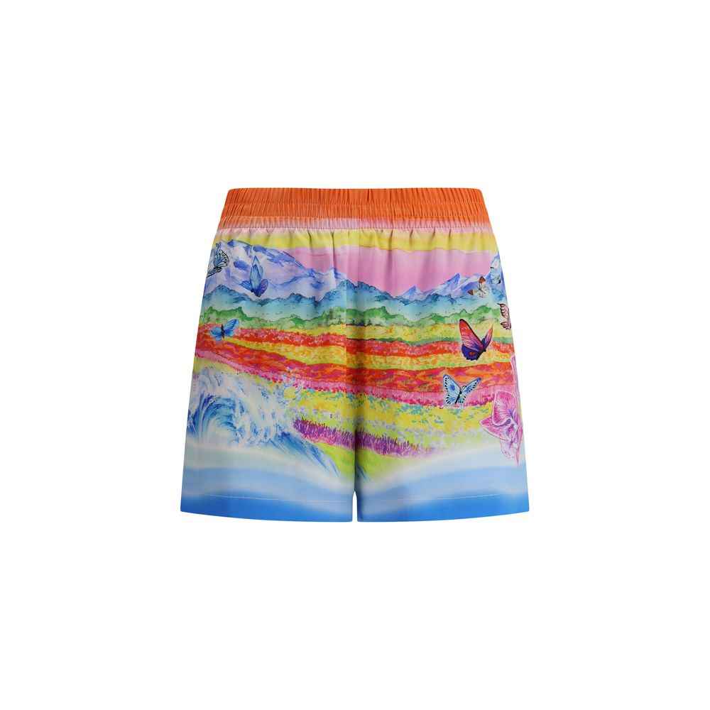 Casablanca Teacher Butterfly Landscape Shorts