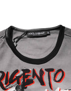 Dolce & Gabbana Multicolor Agrigento Dance Jazz Music Print T-shirt