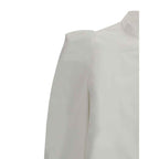 Alexander McQueen White Shirt with mandarin collar