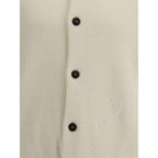 Jacquemus White Fleece Wool Cardigan