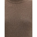 Jacquemus Brown Merino Wool Casual Dress