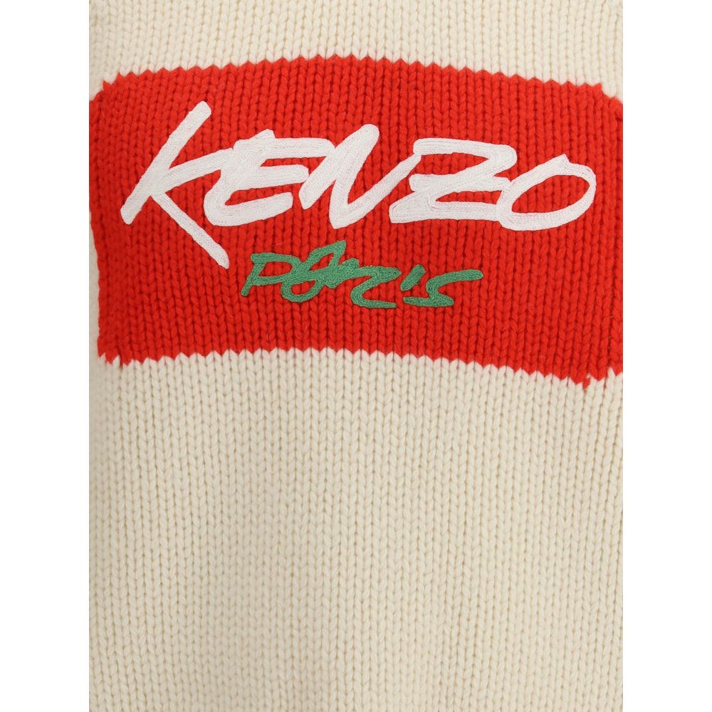 Kenzo Cream Wool Sweatshirt