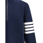 Thom Browne Sweater with 4-Bar intarsia