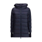 Herno Hooded Down Jacket in dark blue
