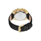Police Black Leather Watch