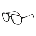 Fila Black Stainless Steel Glasses (Frames)