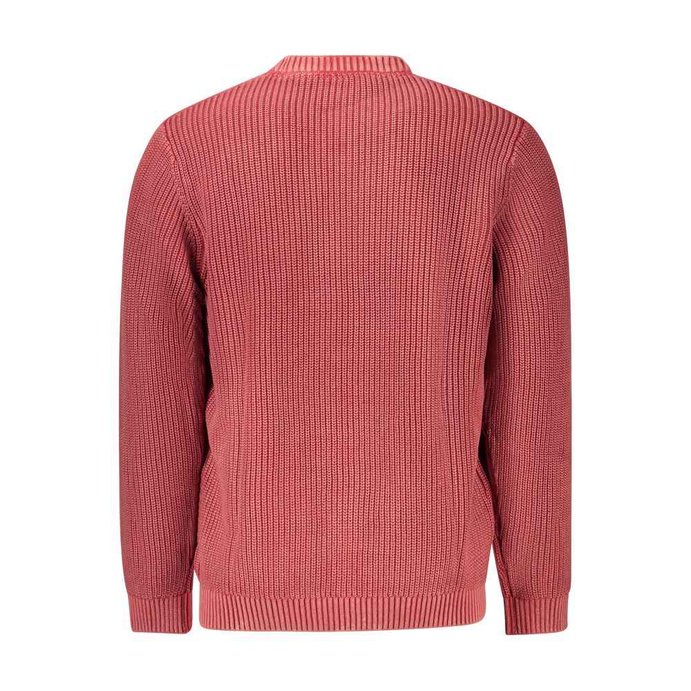 Pepe Jeans Red Cotton Men Sweater