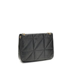 Saint Laurent Black Lamb Ovis Aries Aries Shoulder Bag