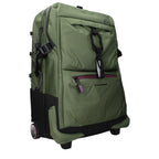 Piquadro Green Fabric Luggage And Travel