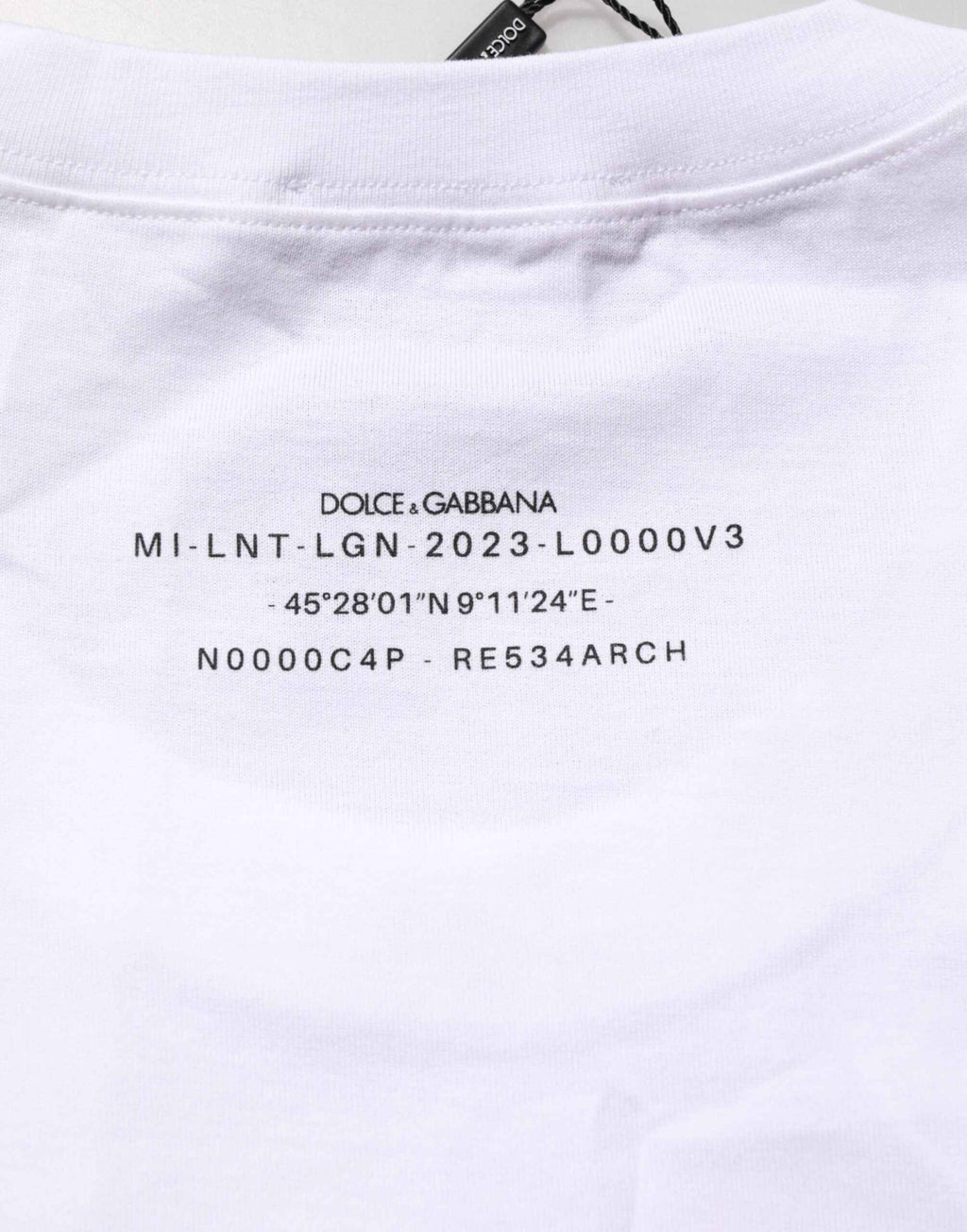 Dolce & Gabbana White Cotton Sleeveless Printed Tank T-shirt