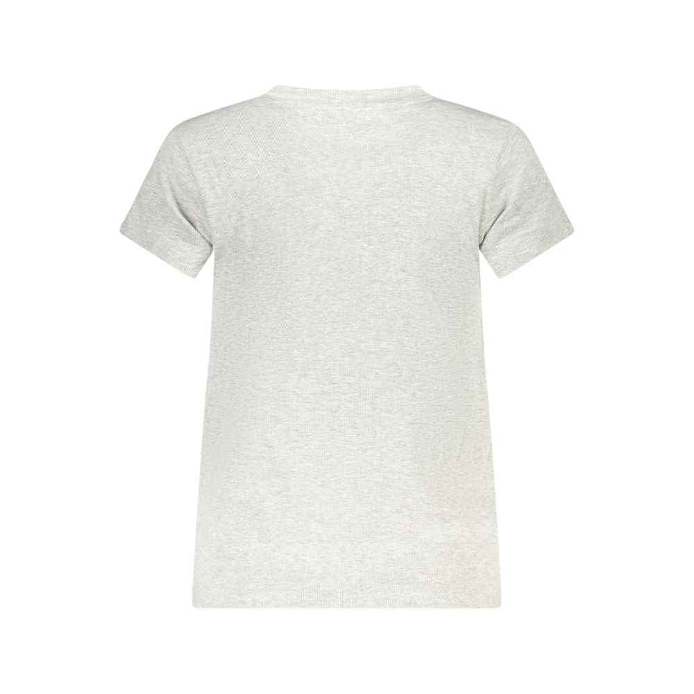 Pepe Jeans Gray Cotton Women T-Shirt