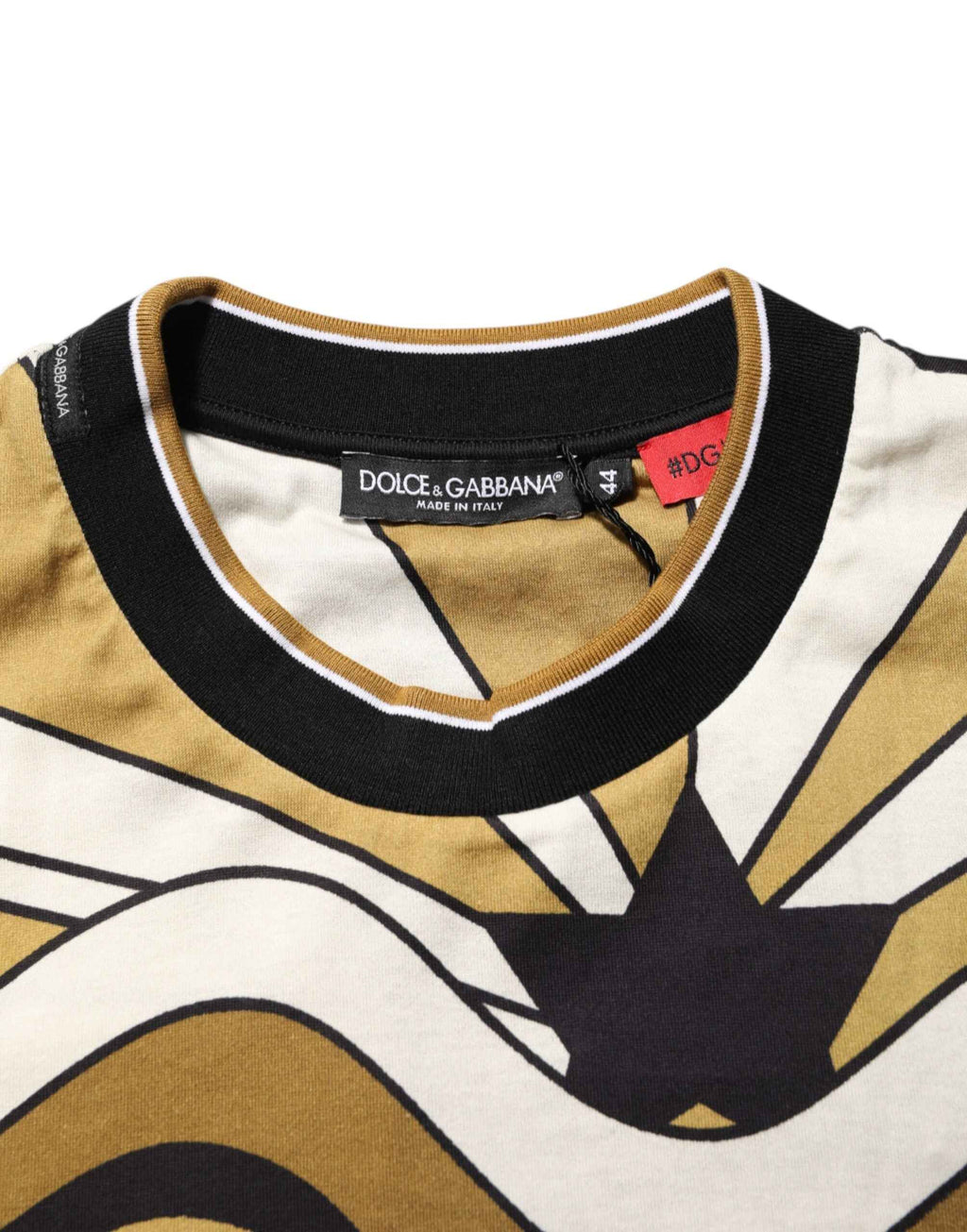 Dolce & Gabbana Multicolor Millennials Star CrewNeck T-shirt