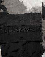 Dolce & Gabbana Multicolor Camouflage Men Short Sleeves T-shirt