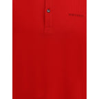Alexander McQueen Red Cotton Polo Shirt