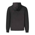 Guess Jeans Black Cotton Men Hoodie