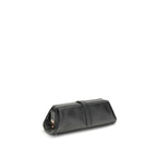 Gabriela Hearst Black Calf Leather Bos Taurus Clutch Bag