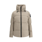 Canada Goose Black Nylon Crofton Puffer matte