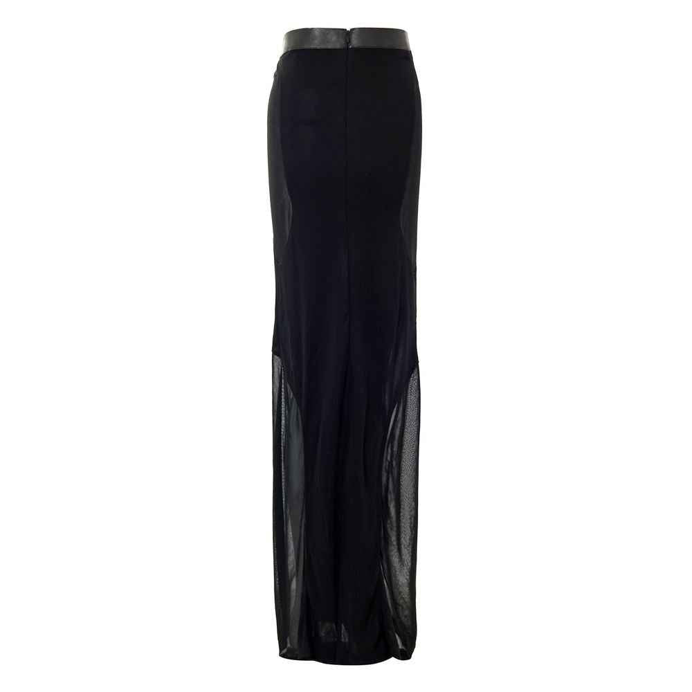 Tom Ford Black Viscose Skirt