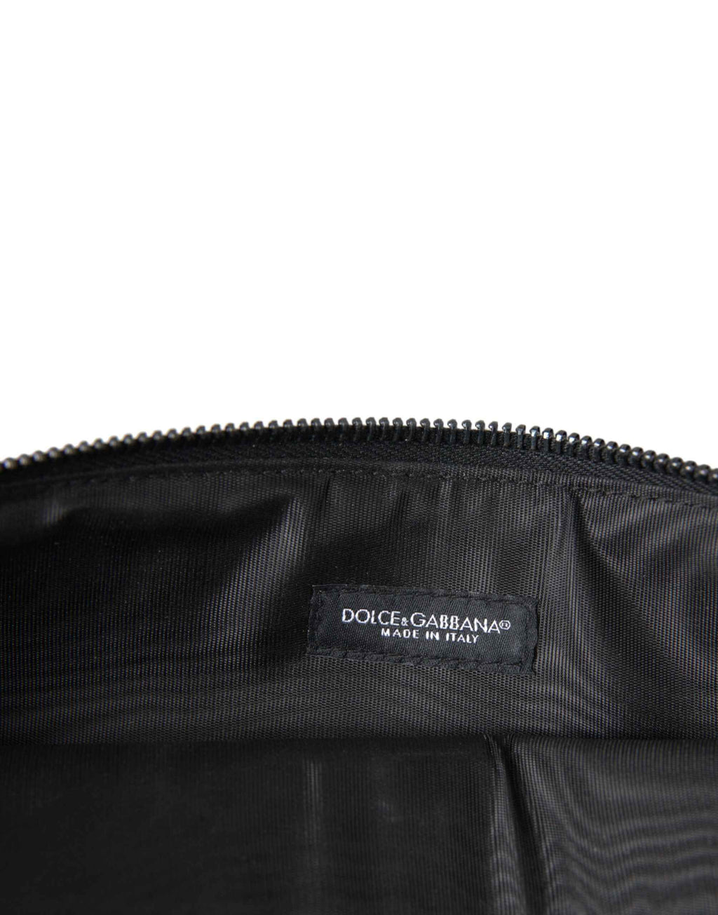 Dolce & Gabbana Multicolor Leopard Jacquard Logo Plaque Document Briefcase Bag