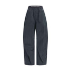 Alexander Wang Trousers with elastic waistband and contrasting jacquard logo