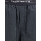 Alexander Wang Black Cotton Casual Pants