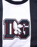 Dolce & Gabbana Multicolor Striped Cotton Men Crew Neck T-shirt