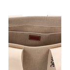Chloé Beige Linen Tote Bag