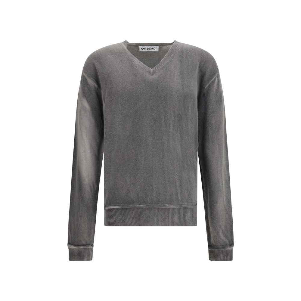 Our Legacy V neck Grey Sweater