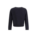 Our Legacy True Roundneck in Off Black Rustic Merino