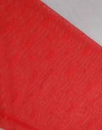 Dolce & Gabbana Red Logo Lace Tight Midi Trousers Underwear