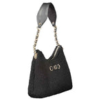 Guess Jeans Black Polyester Handbag