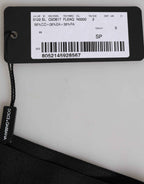 Dolce & Gabbana Black DG Logo Lace High Brief Panty Underwear