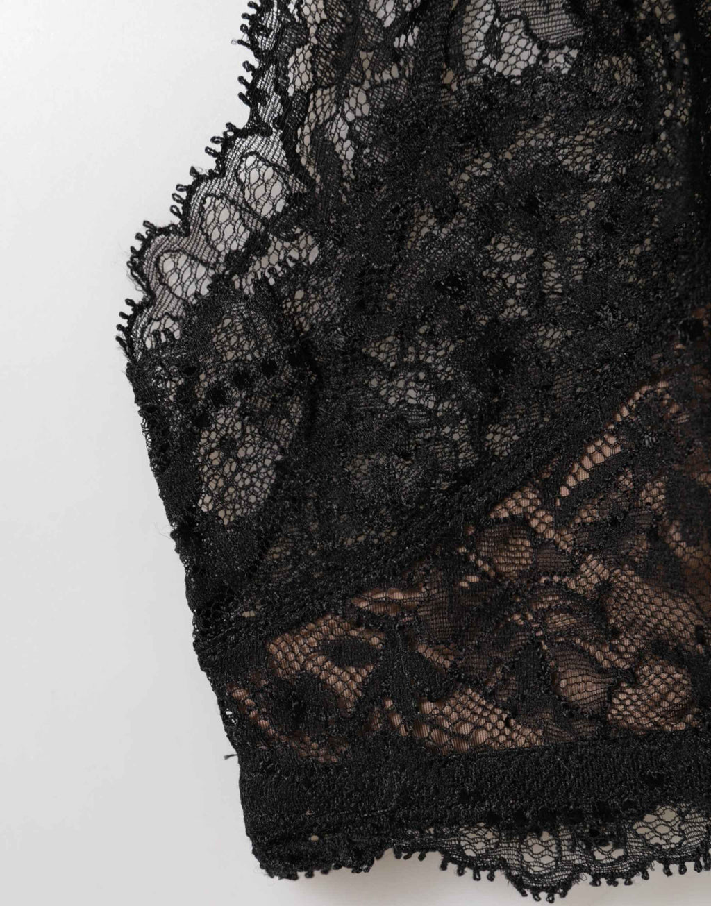 Dolce & Gabbana Black Floral Lace Mesh High Brief Panty  Underwear