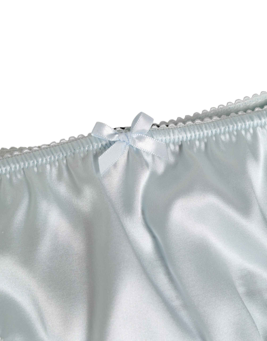 Dolce & Gabbana Gray Silk Satin Floral Lace Panty Brief Underwear