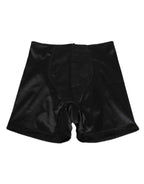 Dolce & Gabbana Black Silk Stretch Slip Cycling Women Underwear