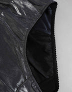 Dolce & Gabbana Gray Silk Stretch Slip Girdle Panty Underwear