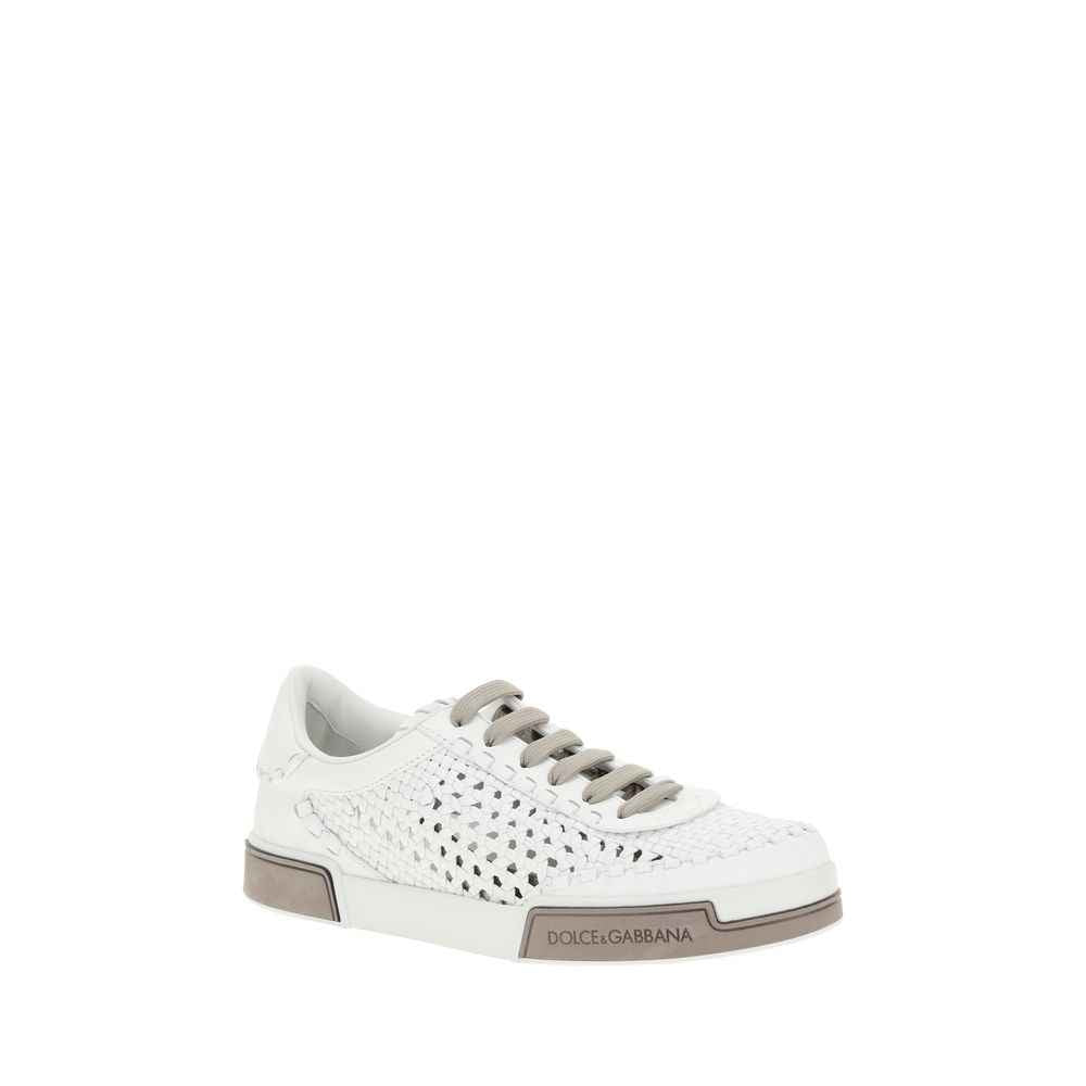 Dolce & Gabbana Mesh Panel Sneakers
