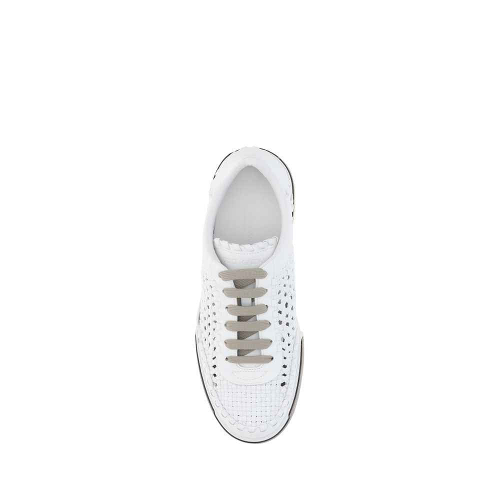 Dolce & Gabbana Mesh Panel Sneakers