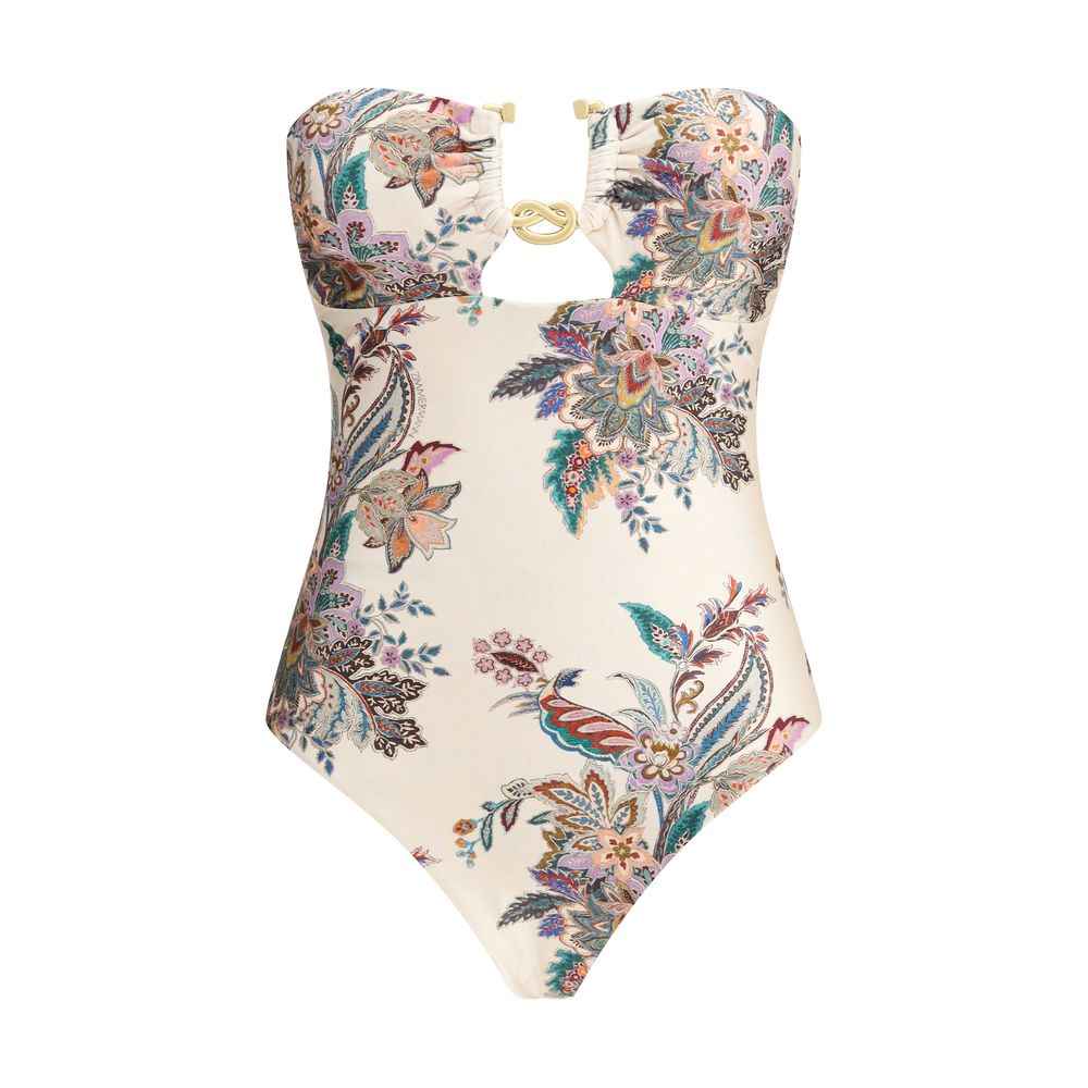 Zimmermann Multicolor Lycra One-Piece Swimsuit