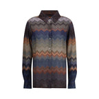 Missoni Multicolor Viscose Pattern Shirt