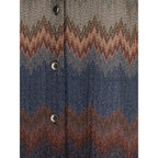 Missoni Multicolor Viscose Pattern Shirt