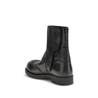MM6 Leather Ankle Boots
