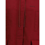Gucci Red Polyester faille Jacket