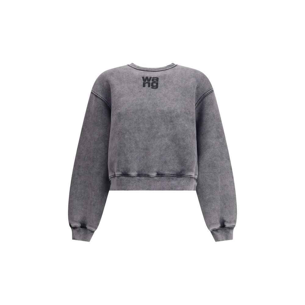 Alexander Wang Embossed Logo crewneck Sweatshirt