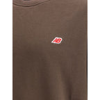 New Balance Brown Cotton Sweatshirt